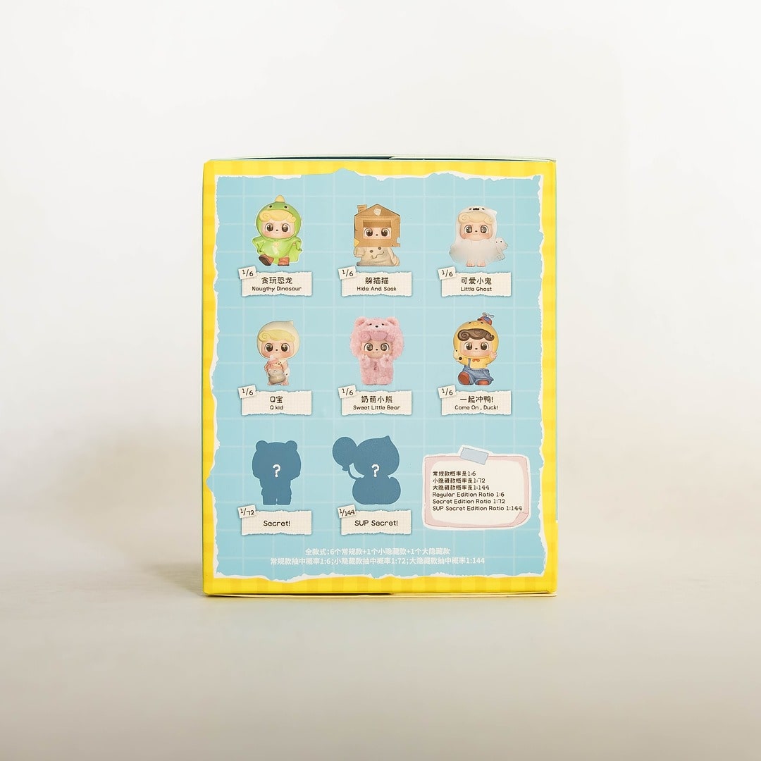Be your Q baby blind box figurines possibles