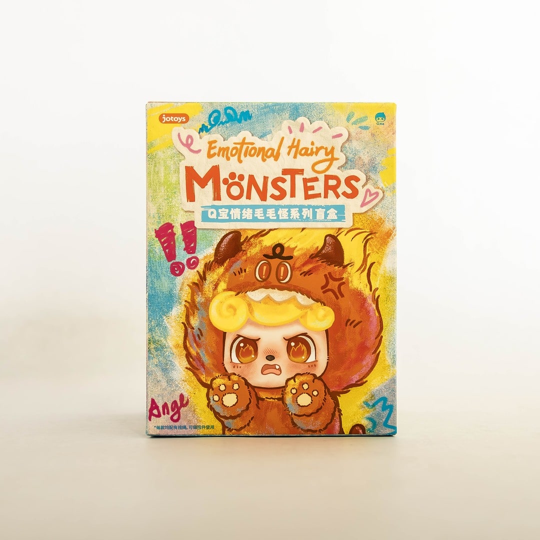 Emotional hairy monsters blind box de face