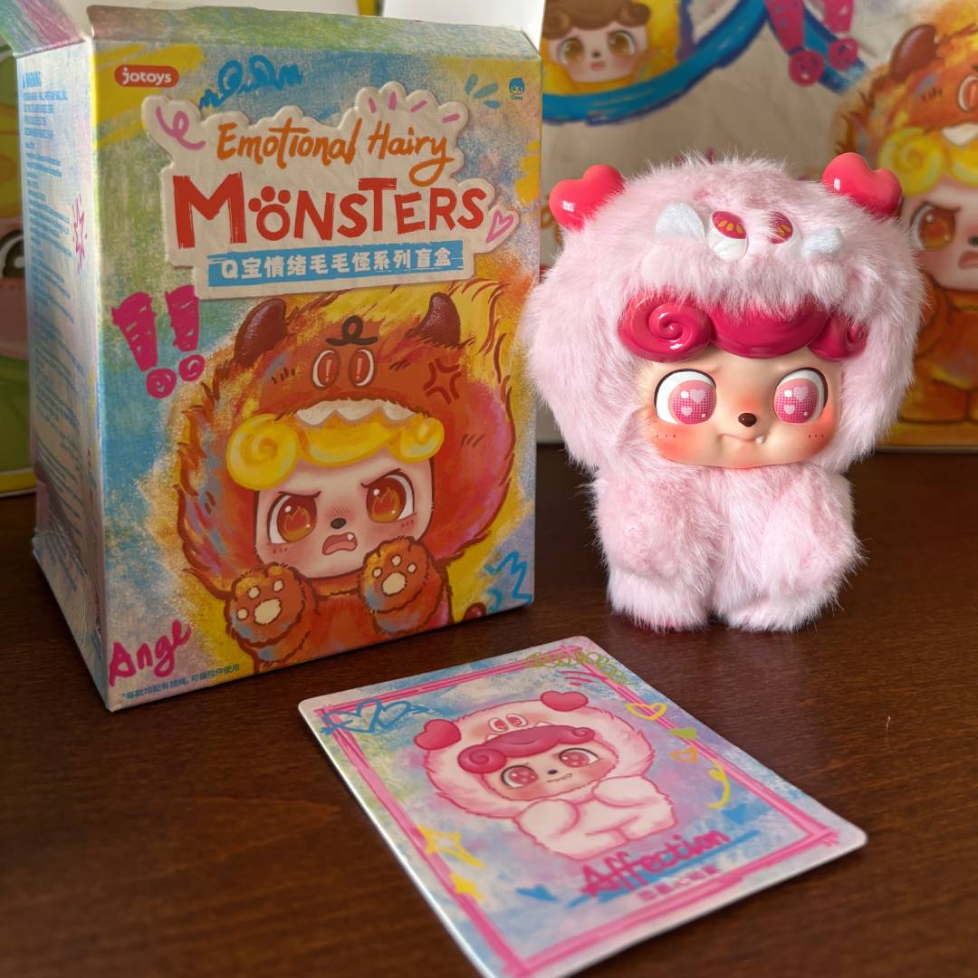 Emotional hairy monsters blind box exemple de figurine