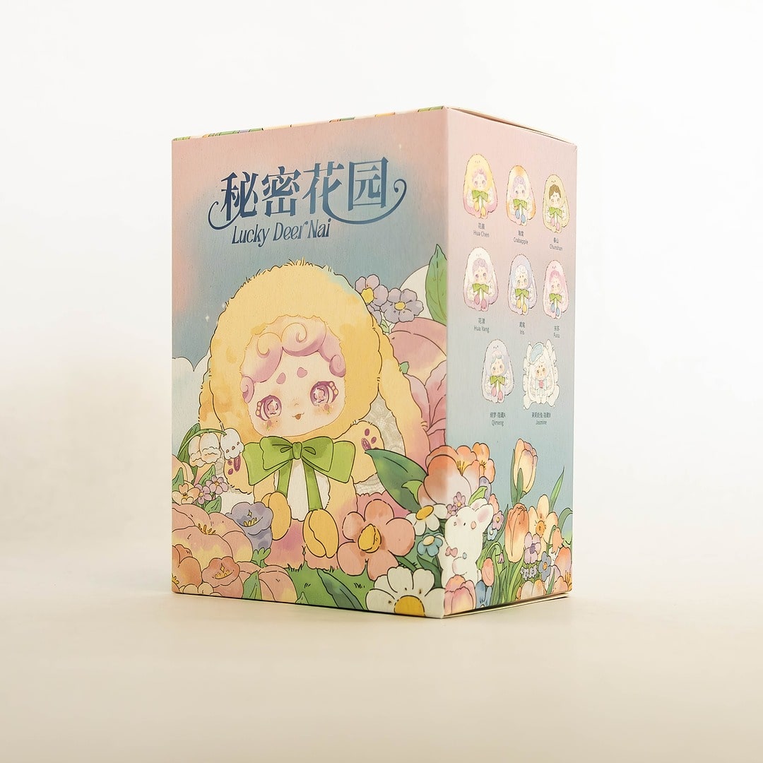 Lucky deer nai blind box de trois quart