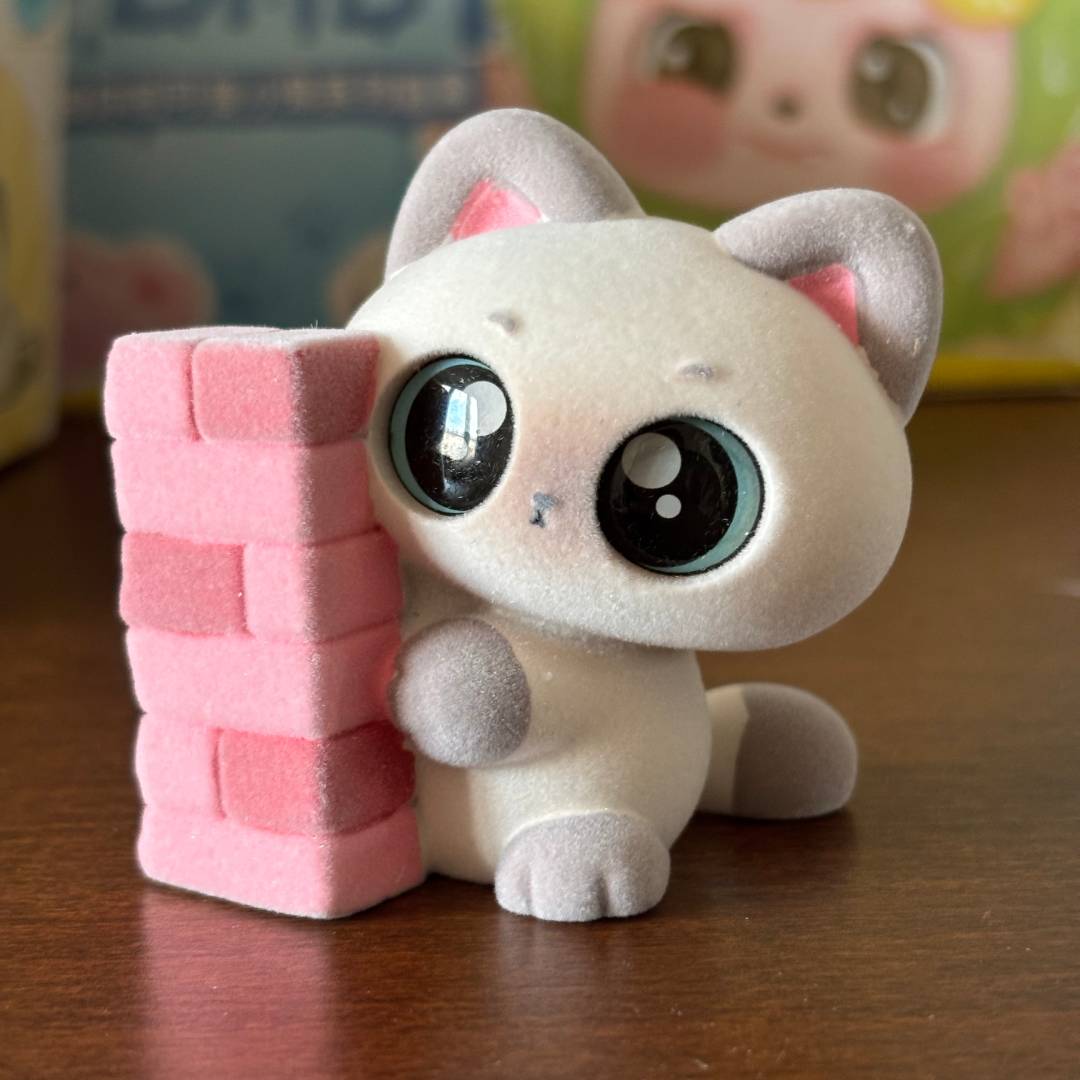 Petit siamois blind box exemple de figurine